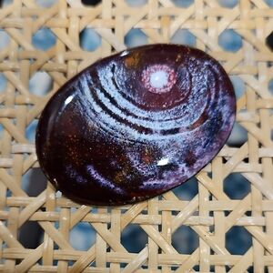 Unique Swirled Stone Pendant